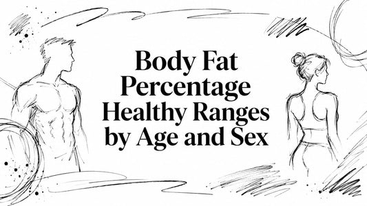 Body Fat Percentage Healthy Ranges by Age and Sex