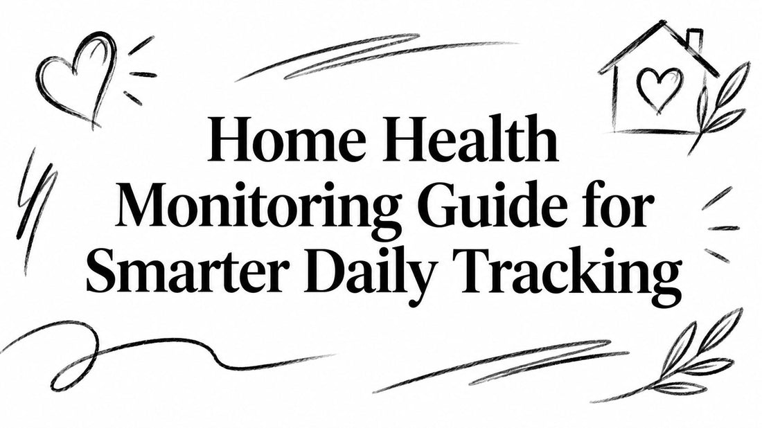 Home Health Monitoring Guide for Smarter Daily Tracking