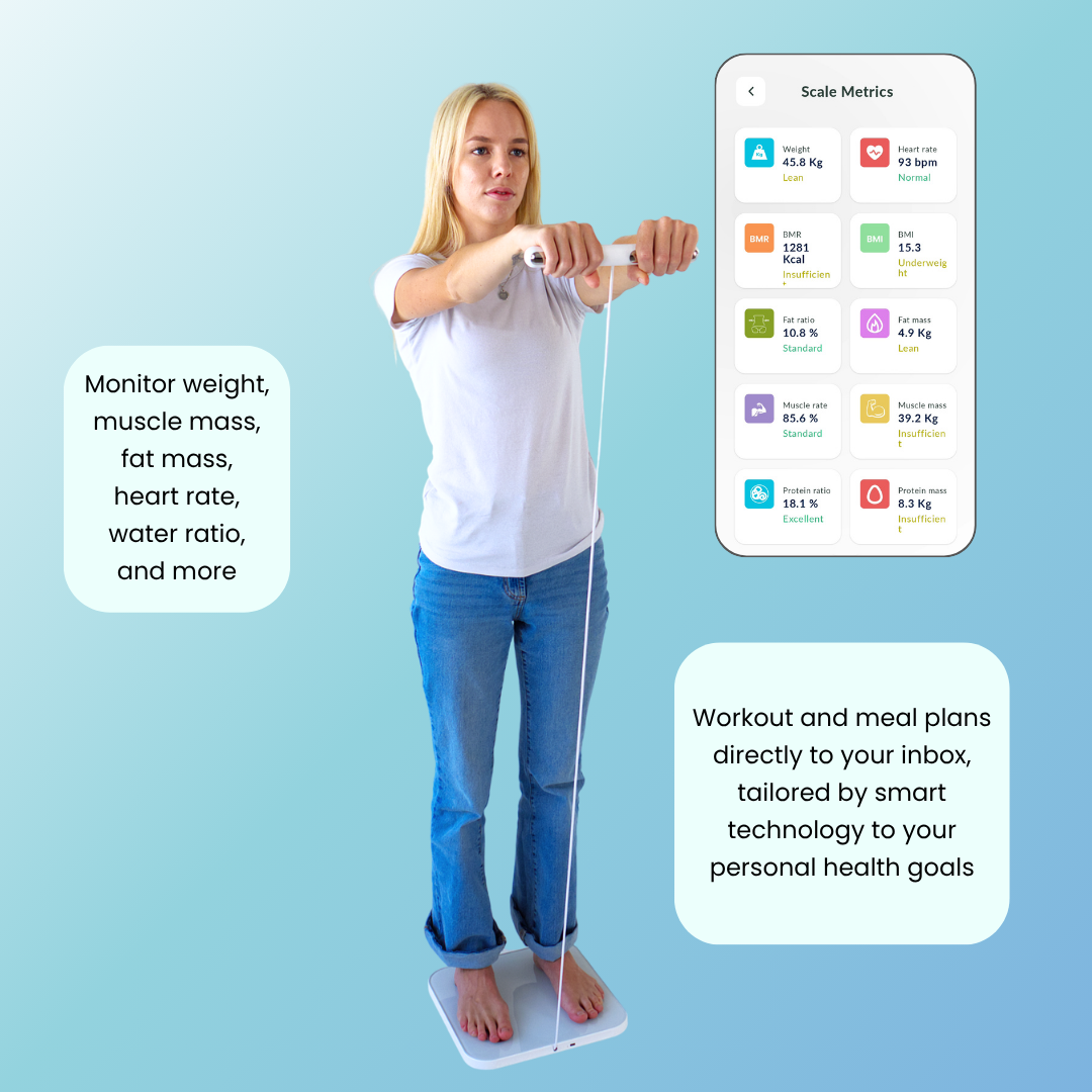 Venus AI Smart Scale: Body Composition & Body Fat Scale